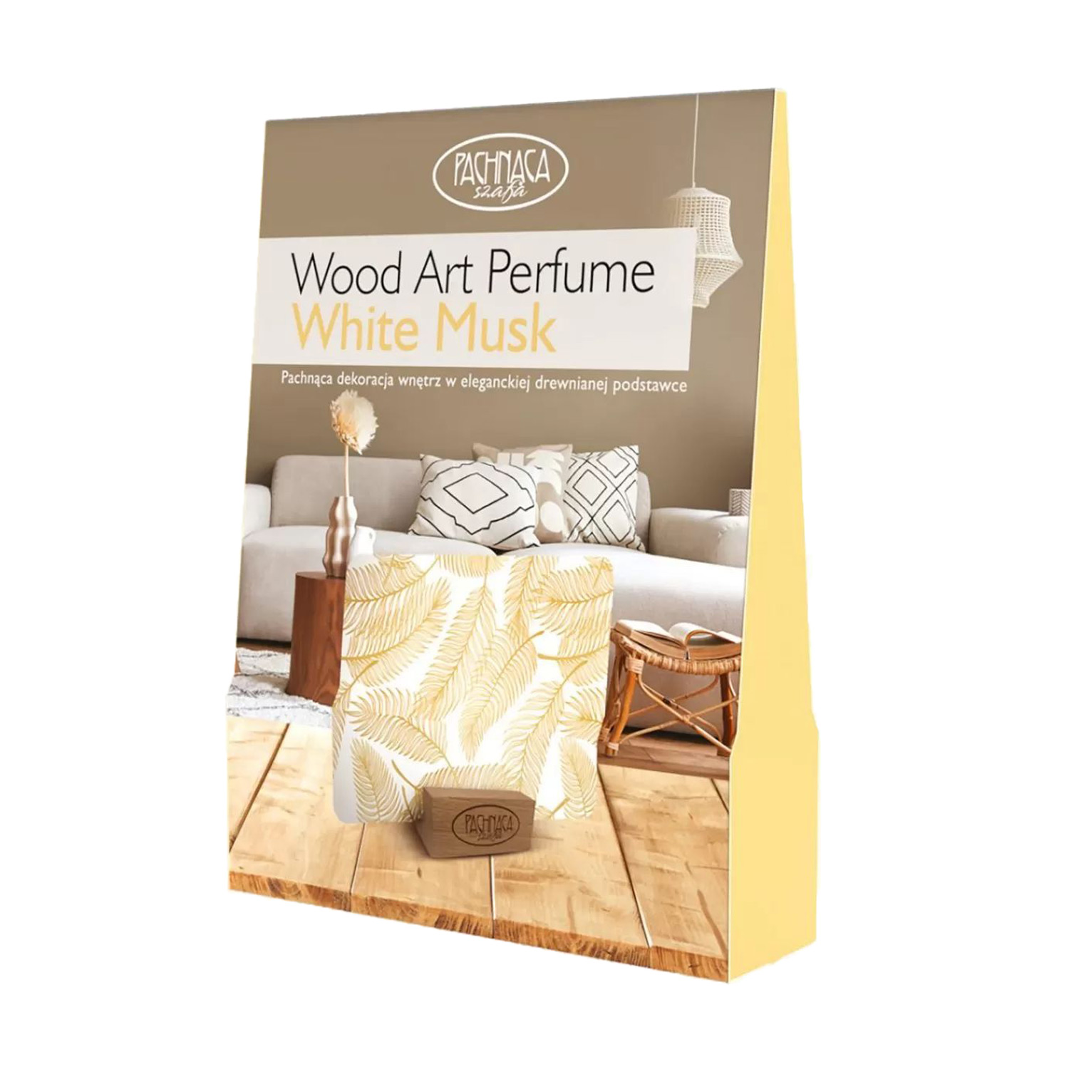 Аромат для дому Pachnaca Szafa Wood Art Perfume White Musk, 13.5*8.5 см