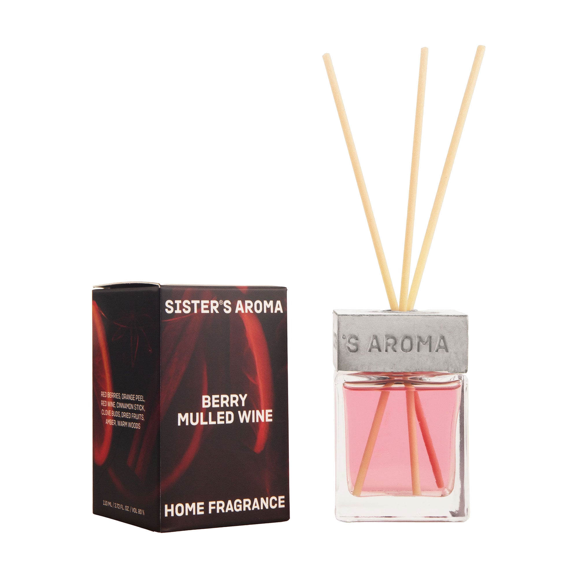 Аромат для дому Sister's Aroma Home Fragnance, Berry Mulled Wine, 140 мл